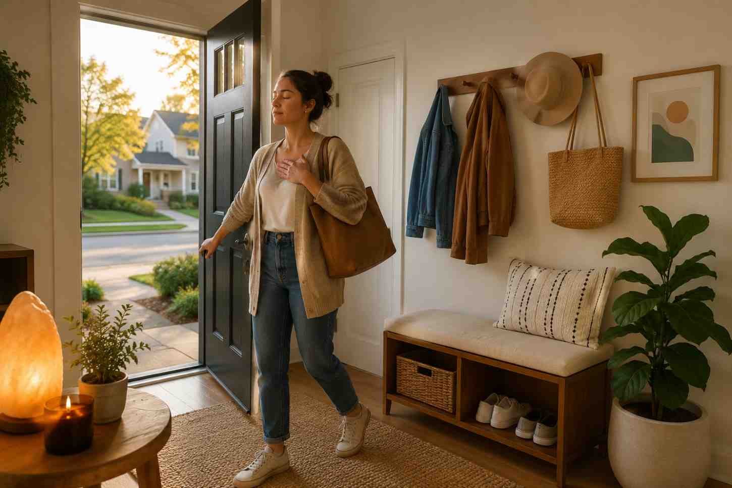 Build Small Transition Rituals Between Outside Stress And Home